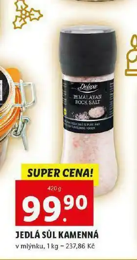 Lidl Jedlá sůl kamenná nabídka