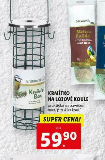 Lidl Krmítko na lojové koule nabídka