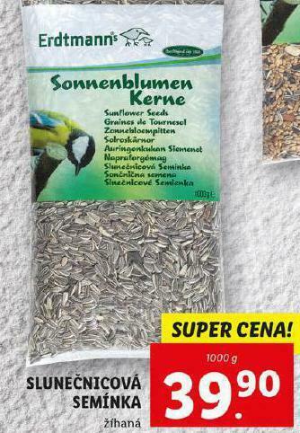 Slunečnicová semínka