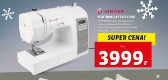 Lidl Elektronický šicí stroj singer nabídka
