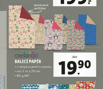 Lidl Balicí papír nabídka