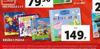 Lidl Knížka s puzzle nabídka