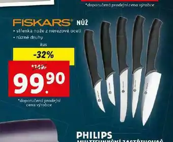 Lidl Nůž fiskars nabídka