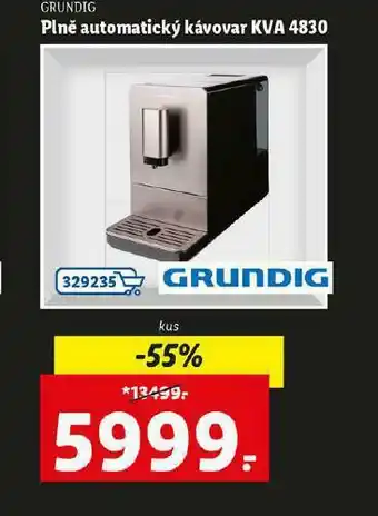 Plně automatický kávovar grundig