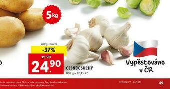 Lidl Česnek suchý nabídka