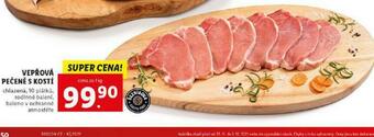 Lidl Vepřová pečeně s kostí nabídka