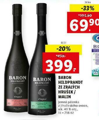 Baron hildprandt ze zralých hrušek / malin