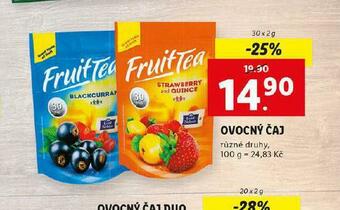 Lidl Ovocný čaj nabídka