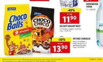 Lidl Dětské cereálie nabídka