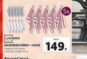 Lidl Kuchyňské utěrky nabídka