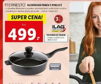 Lidl Hliníková pánev s poklicí nabídka