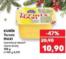 Kaufland Kunín termix nabídka