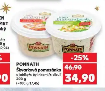 Kaufland Škvarková pomazánka nabídka