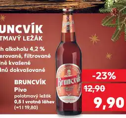 Kaufland Pivo bruncvík nabídka