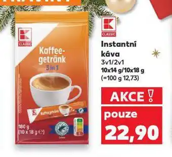 Kaufland Instantní káva nabídka