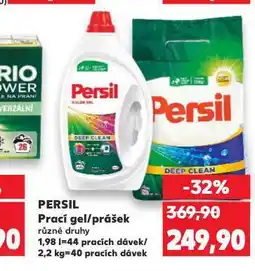 Kaufland Persil prací prostředek nabídka