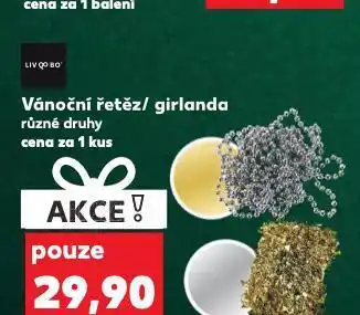 Kaufland Vánoční girlanda nabídka