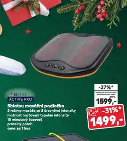 Kaufland Shiatsu masážní podložka nabídka