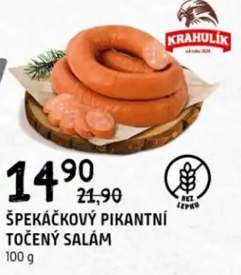 Terno Špekáčkový pikantní točený salám nabídka