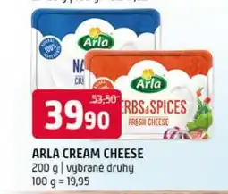 Terno ARLA Cream cheese nabídka