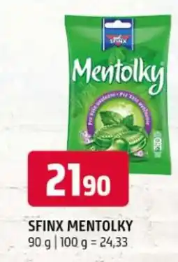 Terno SFINX Mentolky nabídka