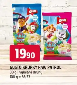 Terno GUSTO Krupky Paw patrol nabídka