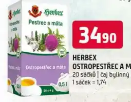 Terno HERBEX Ostropestřec a máta nabídka