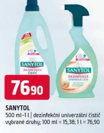 Terno SANYTOL nabídka