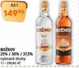 Terno BOŽKOV 25%/ 30%/37.5% nabídka