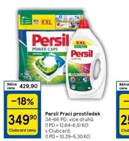 Tesco Persil prací prostředek nabídka