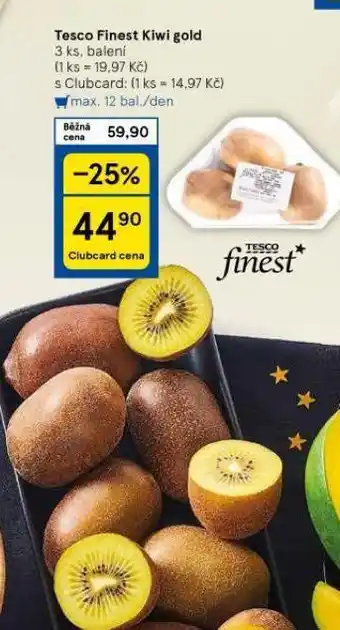 Tesco Kiwi gold nabídka