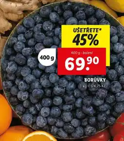 Lidl BORŮVKY, 400 g nabídka