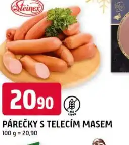 Trefa Párečky s telecím masem nabídka