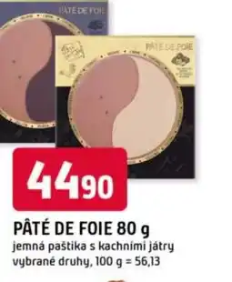 Trefa Pâté de foie nabídka