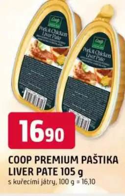 Trefa COOP PREMIUM Paštika liver pate nabídka