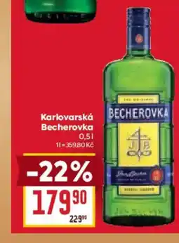 Billa Karlovarská BECHEROVKA nabídka