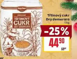 Billa Třtinový cukr Dry demerara nabídka