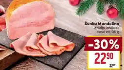 Billa Šunka Mandolina nabídka