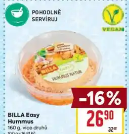 Billa BILLA Easy Hummus nabídka