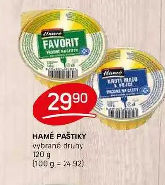 Flop HAMÉ PAŠTIKY vybrané druhy 120 g nabídka