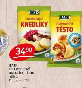 Flop BASK BRAMBOROVÉ KNEDLÍKY, TĚSTO 400 g nabídka