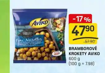 Flop bramborové krokety Aviko 600g nabídka