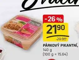 Flop PÁRKOVÝ PIKANTNÍ, 140 g nabídka