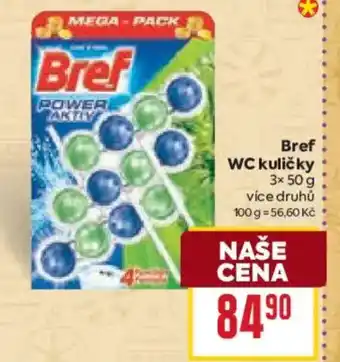 Billa BREF WC kuličky nabídka