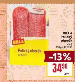 Billa BILLA Polický uherák 75 g nabídka