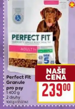 Billa Perfect Fit Granule pro psy nabídka