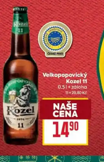 Billa Velkopopovický Kozel 11 nabídka