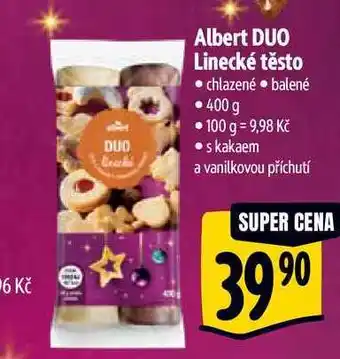 Albert Linecké těsto chlazené balené • 400 g nabídka