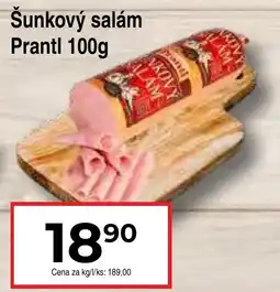 Hruška Šunkový salám Prantl nabídka