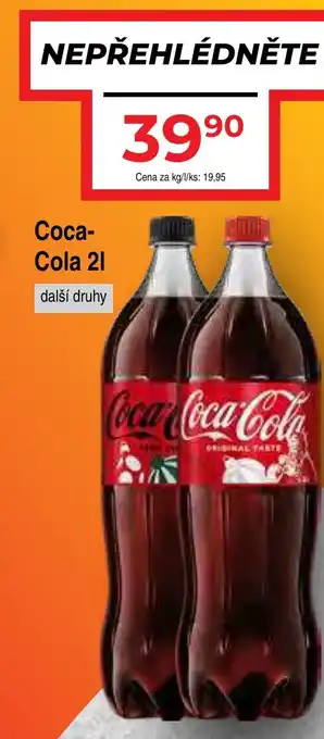 Hruška COCA-COLA nabídka